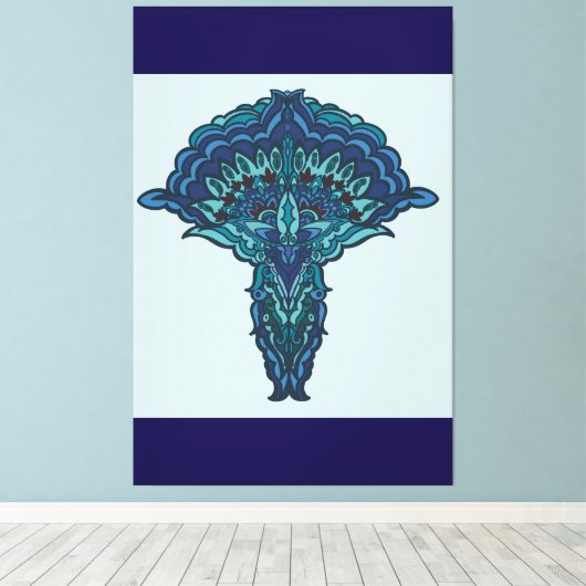 The Tree of Giving Canvas Afdruk (Insitu (Houten vloer))