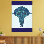 The Tree of Giving Canvas Afdruk (Insitu (Woonkamer))