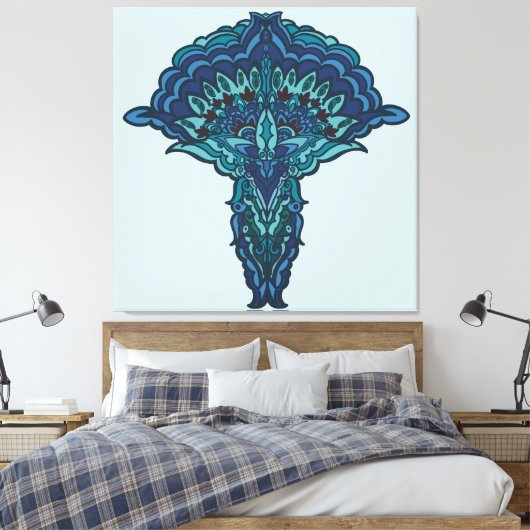 The Tree of Giving Canvas Afdruk (Insitu (Slaapkamer))