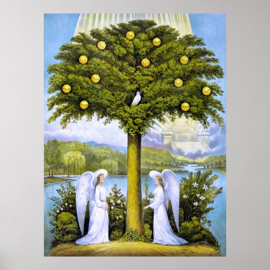 The Tree of Life, c.1892 Poster (Voorkant)