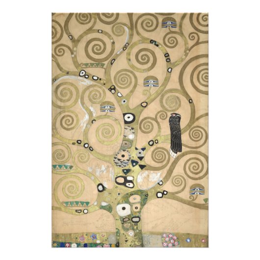 The Tree of Life, Gustav Klimt OIl Painting  Foto Afdruk (Voorkant)
