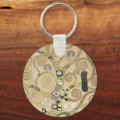 The Tree of Life, Gustav Klimt OIl Painting Sleutelhanger (Voorkant)