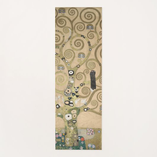 The Tree of Life, Gustav Klimt OIl Painting  Yogamat (Voorkant)