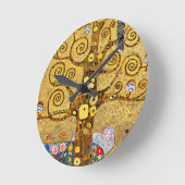 “ The Tree of Life ” , Gustav Klimt Ronde Klok (Hoek)