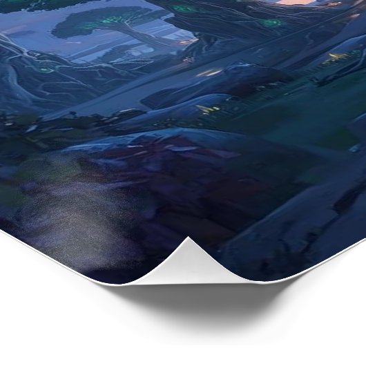 The Tree that holds magic Perfect Poster (Hoek)