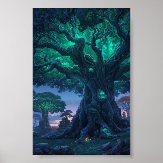 The Tree that holds magic Poster (Voorkant)