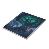 The Tree that holds magic Tegeltje (Zijkant)