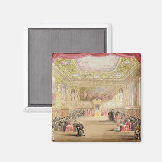 The Trial, Act IV, Scene I van Charles Kean's pro Magneet (Voorkant / Achterkant)