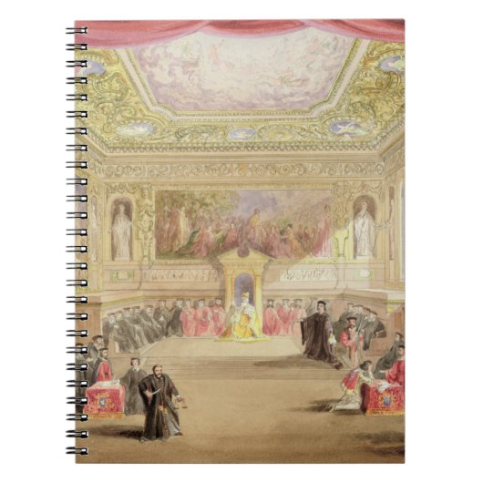 The Trial, Act IV, Scene I van Charles Kean's pro Notitieboek (Voorkant)