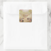 The Trial, Act IV, Scene I van Charles Kean's pro Vierkante Sticker (Tas)