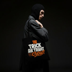 The Trick Or Treat Crew-ontwerp Tote Bag