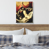 The Trinity, c.1635 Canvas Afdruk (Insitu (Slaapkamer))