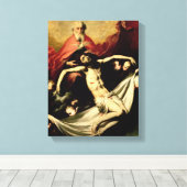 The Trinity, c.1635 Canvas Afdruk (Insitu (Houten vloer))