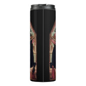 "The Trinity"-kunsttumbler Thermosbeker (Achterkant)