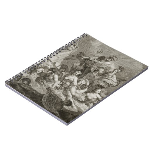 The Triumph of Britannia, c.1765 (graving) Notitieboek (Linkerzijde)