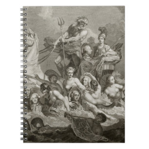 The Triumph of Britannia, c.1765 (graving) Notitieboek