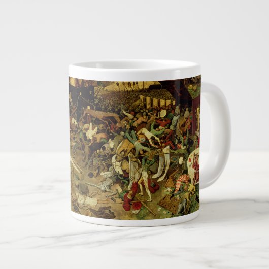 The Triumph of Death, c.1562 (olie op het paneel) Grote Koffiekop (Voorkant rechts)