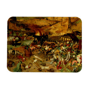 The Triumph of Death, c.1562 (olie op het paneel) Magneet