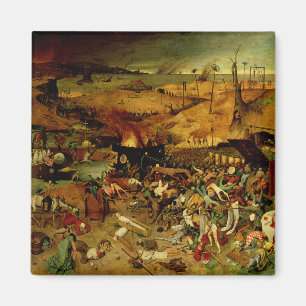 The Triumph of Death, c.1562 (olie op het paneel) Magneet