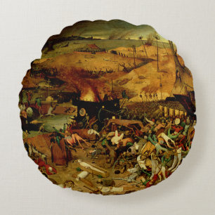 The Triumph of Death, c.1562 (olie op het paneel) Rond Kussen