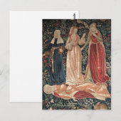 The Triumph of Death , of The 3 Fates Flemish tape Briefkaart (Voorkant / Achterkant)