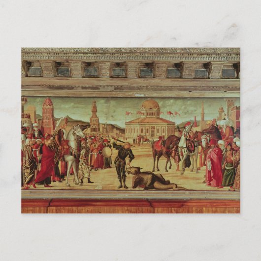 The Triumph of St. George, 1501-7 Briefkaart (Voorkant)