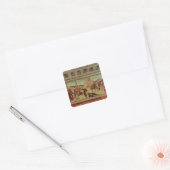 The Triumph of St. George, 1501-7 Vierkante Sticker (Envelop)