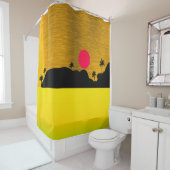 The Tropical Island Douchegordijn (In situ)