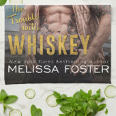 The Trouble with Whiskey Keukenhanddoek (Gevouwen)