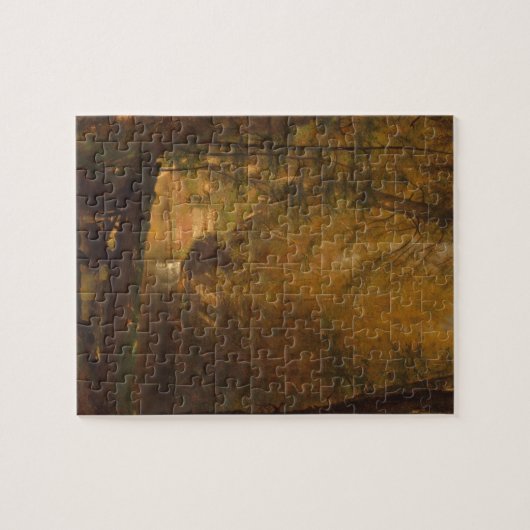 The Trout Pool (1870) Artwork - Jigzaag Puzzle Legpuzzel (Horizontaal)