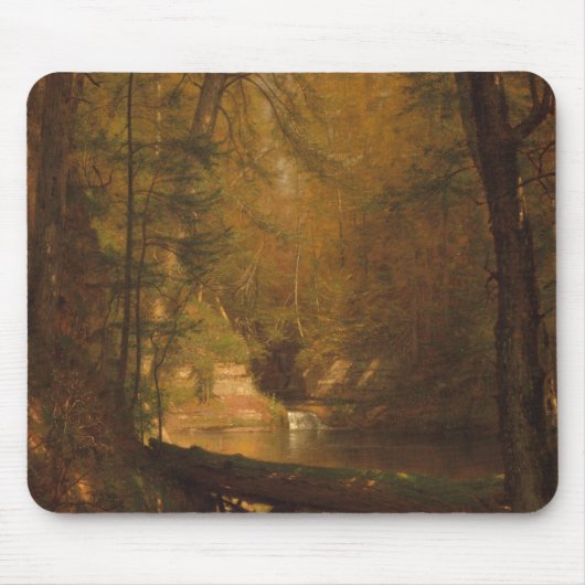 The Trout Pool (1870) Artwork - Mousepad Muismat (Voorkant)