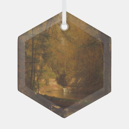 The Trout Pool (1870) Artwork - Ornament (Voorkant)