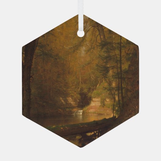 The Trout Pool (1870) Artwork - Ornament (Achterkant)