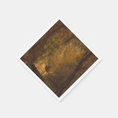 The Trout Pool (1870) Artwork - Paper Napkin Servet (Hoek)