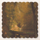 The Trout Pool (1870) Artwork - Paper Onderzetter (Voorkant)