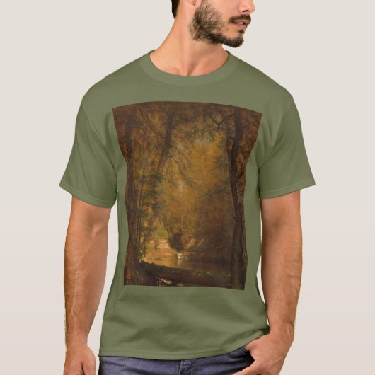 The Trout Pool (1870) Kunstwerk - T-Shirt (Voorkant)