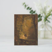 The Trout Pool (1870) - Worthington Whittredge Briefkaart (Staand voorkant)