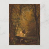 The Trout Pool (1870) - Worthington Whittredge Briefkaart (Voorkant)