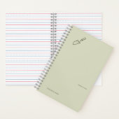 The Trowel -Botanists Pause- Minimalist Notitieboek (Binnen)