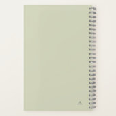 The Trowel -Botanists Pause- Minimalist Notitieboek (Achterkant)