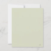 The Trowel -Botanists Pause- Minimalist Stationary (Achterkant)