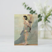 "The True Lover" door Charles Robinson Briefkaart (Staand voorkant)