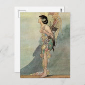 "The True Lover" door Charles Robinson Briefkaart (Voorkant / Achterkant)