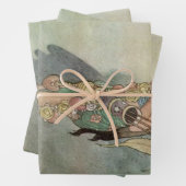 "The True Lover" door Charles Robinson Inpakpapier Vel (In situ)