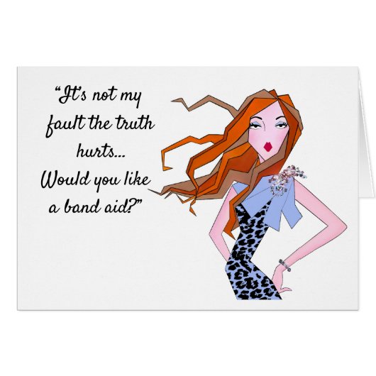 "The Truth Hurts - Wilt u een bandhulp?" (Voorkant Horizontaal)