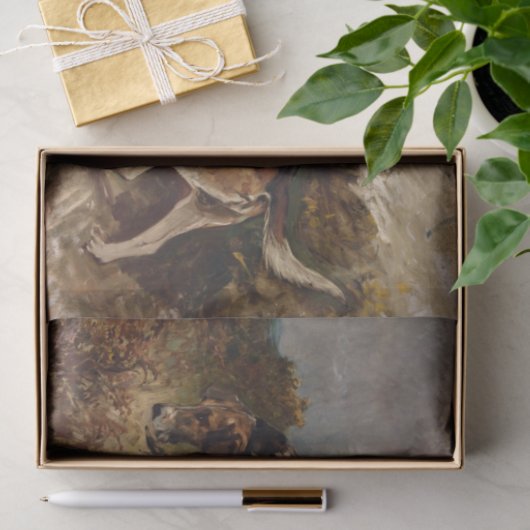 The Tufters van John Emms Tissuepapier (Geschenk)