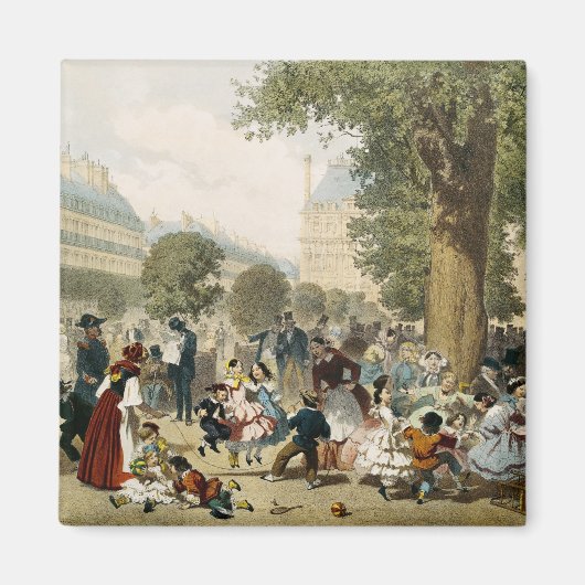 The Tuileries, 1856 Magneet (Voorkant)