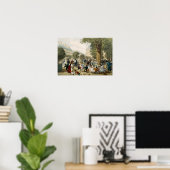 The Tuileries, 1856 Poster (Thuiskantoor)