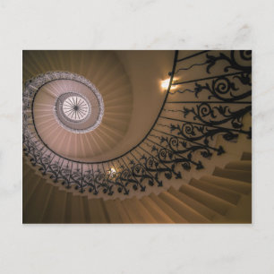 The Tulip Staircase, Queen's House in Greenwich Briefkaart