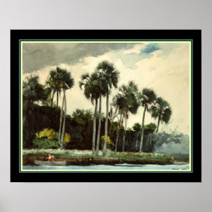 "The Turkey Buzzard" Winslow Homer ca. 1904 Poster